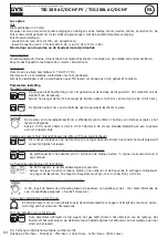 Preview for 64 page of GYS TIG 200 AC/DC HF FV Manual