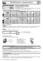 Preview for 66 page of GYS TIG 200 AC/DC HF FV Manual