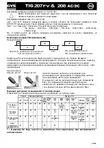 Предварительный просмотр 38 страницы GYS TIG 207FV Manual