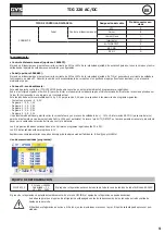 Preview for 61 page of GYS TIG 220 AC/DC Manual