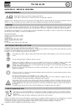 Preview for 94 page of GYS TIG 220 AC/DC Manual