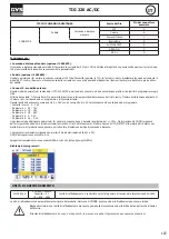 Preview for 107 page of GYS TIG 220 AC/DC Manual