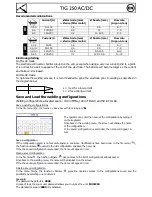 Предварительный просмотр 13 страницы GYS TIG 250 AC/DC User Manual