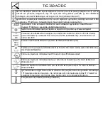 Предварительный просмотр 20 страницы GYS TIG 250 AC/DC User Manual