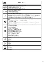 Preview for 119 page of GYS TITAN 400 DC Manual