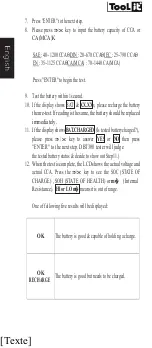 Preview for 4 page of GYS Tool it DBT300 Operating Instructions Manual