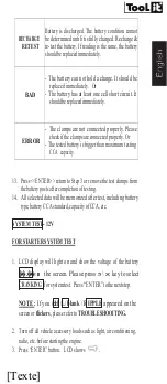 Preview for 5 page of GYS Tool it DBT300 Operating Instructions Manual