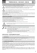 Предварительный просмотр 5 страницы GYS Trimig 200-4S Manual