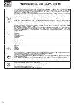 Предварительный просмотр 58 страницы GYS Trimig 200-4S Manual