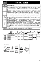 Preview for 52 page of GYS TRIMIG 205-4S Manual