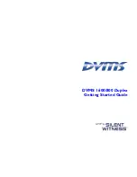 Предварительный просмотр 1 страницы Gyyr dvms 1600 Manual