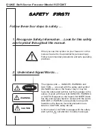 Preview for 3 page of H.C Duke & Son Freedom 360 Degrees Series Operator’S Manual With Illustrated Parts List