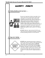 Preview for 4 page of H.C Duke & Son Freedom 360 Degrees Series Operator’S Manual With Illustrated Parts List