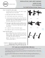 Предварительный просмотр 4 страницы H+C DH454530 Installation Instructions Manual