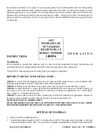 Предварительный просмотр 6 страницы H.E.R.O. 1150GSD Safety, Operating And Maintenance Instructions