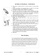 Предварительный просмотр 8 страницы H.E.R.O. 1150GSD Safety, Operating And Maintenance Instructions