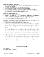 Предварительный просмотр 18 страницы H.E.R.O. 1150GSD Safety, Operating And Maintenance Instructions