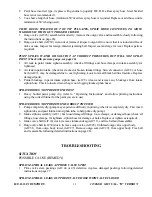 Предварительный просмотр 21 страницы H.E.R.O. 1150GSD Safety, Operating And Maintenance Instructions