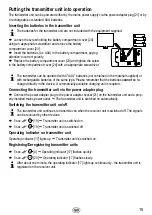 Предварительный просмотр 15 страницы H+H Babyruf MBF 7010 Operating Instructions Manual