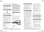 Preview for 14 page of H+H BS 50 Operating Instructions Manual