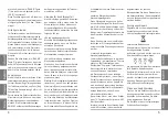 Preview for 3 page of H+H DWA 293 Operating Instructions Manual