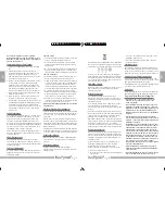 Preview for 3 page of H+H MBF 8020 N Operating Instructions Manual