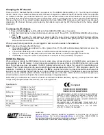 Preview for 2 page of H-ITT TX3100 Instruction Manual