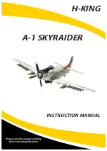 H-KING A-1 SKYRAIDER Instruction Manual preview