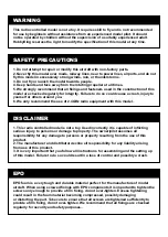 Preview for 2 page of H-KING FRENZY Instruction Manual