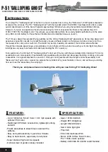 Preview for 4 page of H-KING P-51 GALLOPING GHOST Instruction Manual