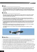 Preview for 13 page of H-KING P-51 GALLOPING GHOST Instruction Manual