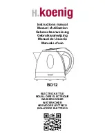 H.Koenig BO12 Instruction Manual preview