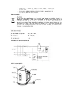 Предварительный просмотр 3 страницы H.Koenig BOE40 Instruction Manual