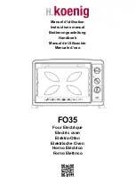 H.Koenig FO35 Instruction Manual preview