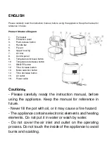 Preview for 2 page of H.Koenig FRY800 Instruction Manual