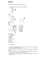 Предварительный просмотр 2 страницы H.Koenig GS32 Instruction Manual