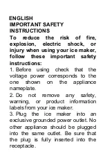 Preview for 2 page of H.Koenig KBP40 Instruction Manual