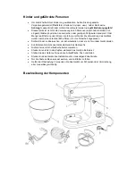 Preview for 20 page of H.Koenig KM65 Instruction Manual