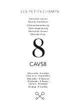 Preview for 1 page of H.Koenig LES PETITS CHAMPS CAVS8 Instruction Manual