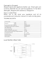 Preview for 7 page of H.Koenig LES PETITS CHAMPS CAVS8 Instruction Manual