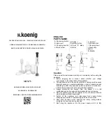 H.Koenig MIX75 Instruction Manual preview