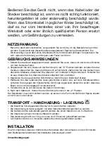 Preview for 26 page of H.Koenig MSX250 Instruction Manual