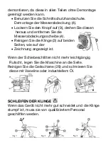 Preview for 29 page of H.Koenig MSX250 Instruction Manual