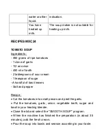 Preview for 11 page of H.Koenig MXC24 Instruction Manual