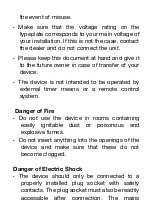 Preview for 5 page of H.Koenig NV720 Instruction Manual