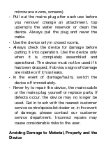 Preview for 7 page of H.Koenig NV720 Instruction Manual