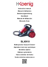 Предварительный просмотр 1 страницы H.Koenig SLX910 Instruction Manual