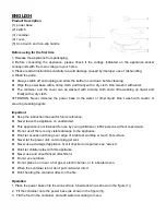 Предварительный просмотр 2 страницы H.Koenig TAJ3 Instruction Manual