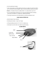 Предварительный просмотр 3 страницы H.Koenig TRT180 Instruction Manual