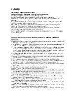 Предварительный просмотр 2 страницы H.Koenig UP370 Instruction Manual